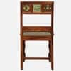 Rangrez Sheesham Wood Dining Chairs in Honey Oak Finish Set of 2