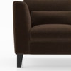 Lewis Sofa Set (Colour : Dark Earth, Cushion : Hard, Seater : 2+1+1)