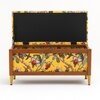 Harper Solid Wood Bench in Provincial Teak Finish