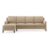 Abbey Sectional Sofa (Colour : Sandshell Beige, Cushion : Hard, Seater : Left Aligned 3 Seater + Left Aligned Chaise)