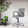 Ammoreavolea Mid Back Executive Chair in Grey Colour