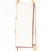 Yarn-dyed maroon Beach towel