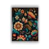Floral Canvas Wall Prints Canvas Wall Prints Set of 1 Multicolor Matte