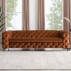 Cherish Fabric Sofa - Tan
