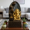 Brown Gold 5 Tier Ganesha Water Fountain