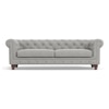 Winchester Essential 3 Seater Fabric Sofa in Vapour Grey Colour