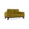 Granada Premium 2 Seater Fabric Sofa in Olive Green Colour