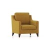 Abbey 1 Seater Fabric Sofa In Ochre Colour