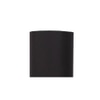 Carpenter Black Cotton Shade Floor Lamp