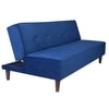 Palermo 3 Seater Sofa Cum Bed In Blue Colour