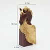 Yubi Polyresin Figurine in Brown Colour