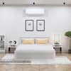 Hexa Engineered Wood Modern Queen Bed With Headboard With Storage In Frosty White