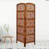 Bernard Solid Wood 4 Panel Room Divider