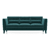 Lewis 3 Seater Fabric Sofa in Malibu Colour