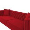 Haruko Fabric Sofa - Red