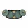 Metalsmith Metal Serveware Box Set of 3 with Tray Green Finish