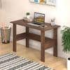 Efflino Engineered Wood Study Table In Brown Maple Finish