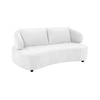 Henry Boucle 2 Seater Sofa in White  Color