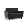Corby Premium 2 Seater Fabric Sofa in Graphite Grey Colour