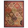Multicolor Traditional Machine Made Polyester 2 X 5 Feet Carpet