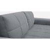 Riyab 3 Seater Pull Out Sofa cum Bed  in Grey Colour