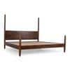 Dynasty Solid Wood Non Storage King Bed in Provincial Teak Finish