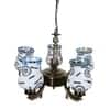Devansh Metal Electric Wall Light in White Colour with White Shade Count of 1 Light