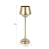 Wine Planter With Stand In Gold Colour