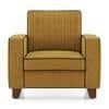 Apollo Neo Sofa (Colour : Ochre, Seating Capacity : 1 Seater, Cushion Type : Soft, Back Height : Regular Back)