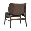 Scandinavian Heath Lounge Chair Cocoa Finish