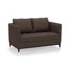 Florence Essential 2 Seater Fabric Sofa in Mocha Colour