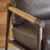Sereta Solid Wood Armchair in Natural & Black