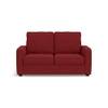 Apollo Compact Sofa Set (Colour : Salsa Red, Cushion : Hard, Back Type : High Back, Seater : 3+2+1)