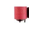 Rayanna Pink Natural Fiber Wall Light
