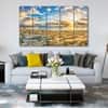 The Castle Decor Desert Meets Ocean Wall Art Set of 5 27x48 Inch
