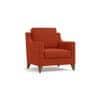 Abbey 1 Seater Fabric Sofa in Lava Colour