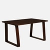 Lioren Solid Wood  Coffee Table In Rustic Teak Finish