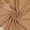 Premium Terry Polyester Fabric Waterproof Mattress Light Brown King 75X72
