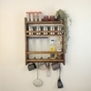 Claudia Wooden Kitchen Storage Rack