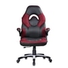 Stylish Gaming Chair In Black & Maroon