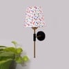 Devansh Metal Electric Wall Light in Black Colour with Multi Shade Count of 1 Light