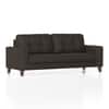 Verona Premium 3 Seater Fabric Sofa in Stone Grey Velvet Colour