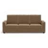 Apollo Sofa Set (Colour : Fawn Velvet, Cushion : Soft, Back Type : High Back, Seater : 3+1+1)