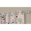 Zoe Animal Pack of Single Regular Window Curtain