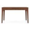 Ramanda 6 Seater Dining Table In Dark Walnut Finish