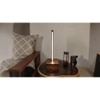 Arc Brown Wooden LED Table Lamp