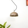 Aisha Antique Brass Metal Pendant Light