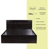 Muses Engineered Wood Queen  Size Bed With Drawer Storage (Melamine Finish)