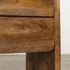 Stigen Solid Mango Wood Sideboard with 6 Drawers in Provincial teak Finish