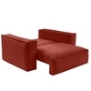 Skult  Pull Out Sofa cum Bed  in Pink Colour